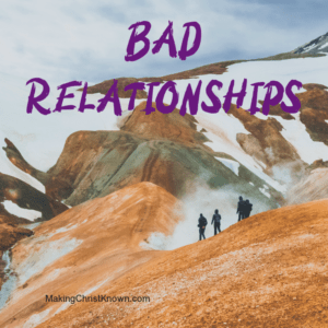 Bible study about the bad relationships of Israel