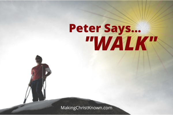 Peter Heals the Crippled Beggar