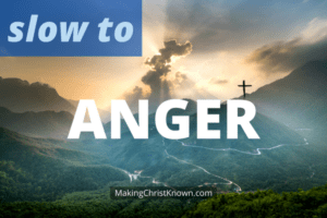 What Did Jesus Say About Anger?
