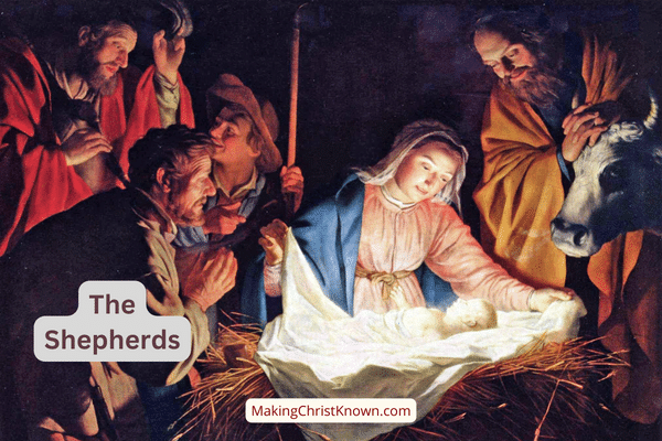 Shepherds Visit the Christ Child
