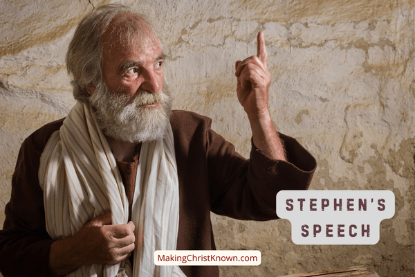 Stephen Speaks to Sanhedrin