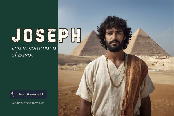 Joseph Is Put in Charge of Egypt – A Genesis Bible Lesson from Genesis 41:37-57