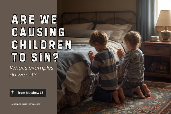 Jesus Warns Against Causing Children to Sin