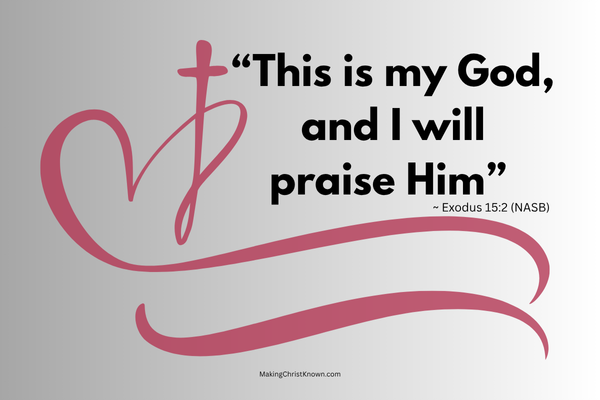 Find a Message of Hope from the Song of Moses with this Exodus Moses song quote meme.
