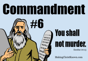 6th commandment in Exodus