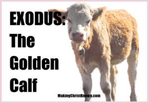 Golden calf in Exodus
