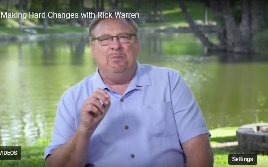 Making Hard Changes with Rick Warren | Six Elements to Spiritual Maturity