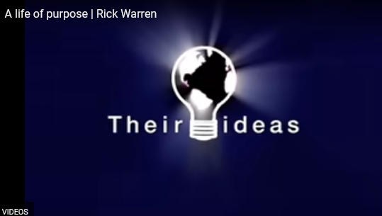 A life of purpose | Rick Warren Video