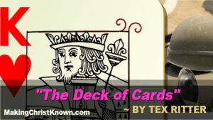 deck of cards Tex Ritter video