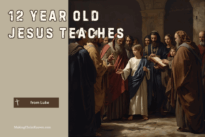 12 Year Old Jesus in the Temple: Luke Bible Lesson