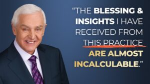 Dr. David Jeremiah video talks about the power of the written word.