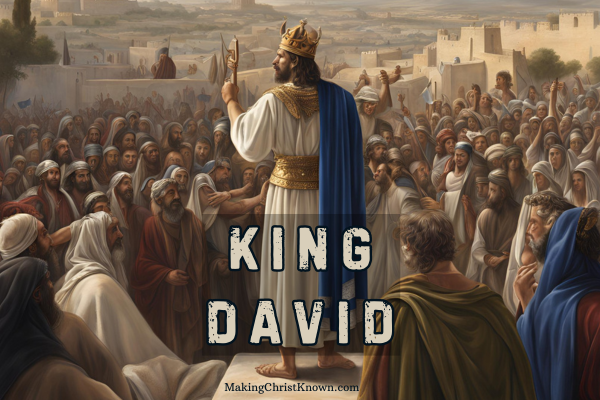 King David: David Becomes King of Israel in a Bible study lesson from 2 Samuel 5:1-5