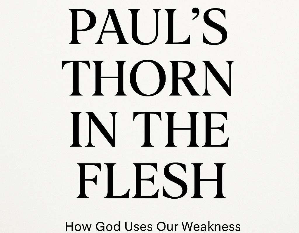 Paul’s Thorn in the Flesh: How God Uses Our Weakness for His Strength